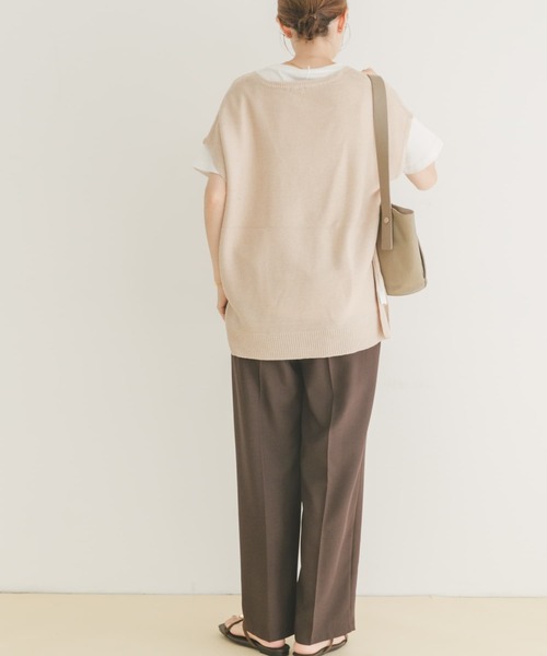 ITEMS URBANRESEARCH ニット セーター アンゴラタッチユルV
