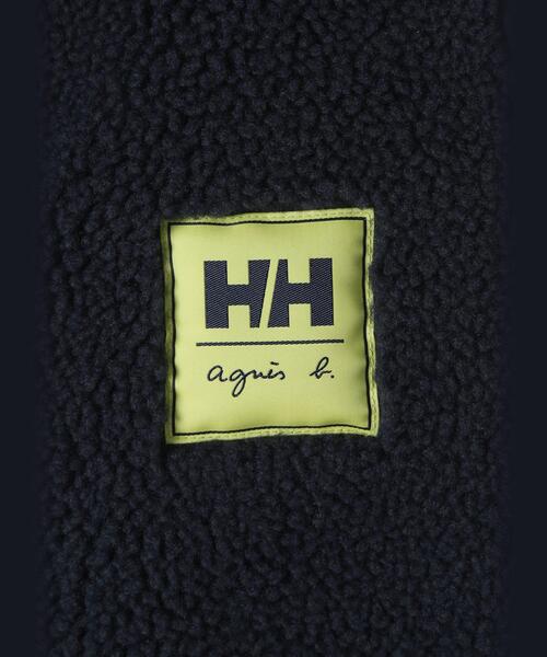ベスト ジレ agnes b. x HELLY HANSEN コウデンシ ファイバーパイル ベスト（ユニセックス） レディース メンズ agnes b. ベスト ジレ x HELLY HANSEN コウデンシ ファイバー