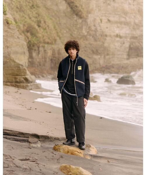 ベスト ジレ agnes b. x HELLY HANSEN コウデンシ ファイバーパイル ベスト（ユニセックス） レディース メンズ agnes b. ベスト ジレ x HELLY HANSEN コウデンシ ファイバー