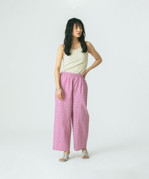 パンツ ROSE BUD ROSE BUD パンツ EMBROIDERY PANTS レディース : ZOZOTOWN Yahoo
