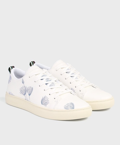 スニーカー “Half Tone Floral” レザー スニーカー「150811 LEE」 メンズの画像