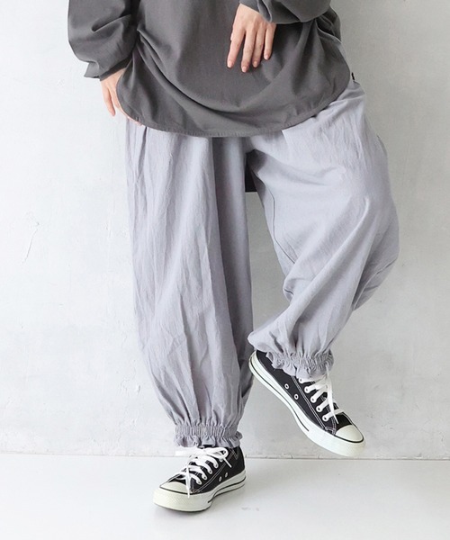 herin フリフリパンツ AMBIDEX Store △〇lasew ギャザーパンツ(F キナリ): FLAT-cic