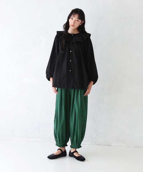 herin フリフリパンツ HeRIN.CYE | Side line cut pants (パンツ ) |SHEL'TTER WEBSTORE