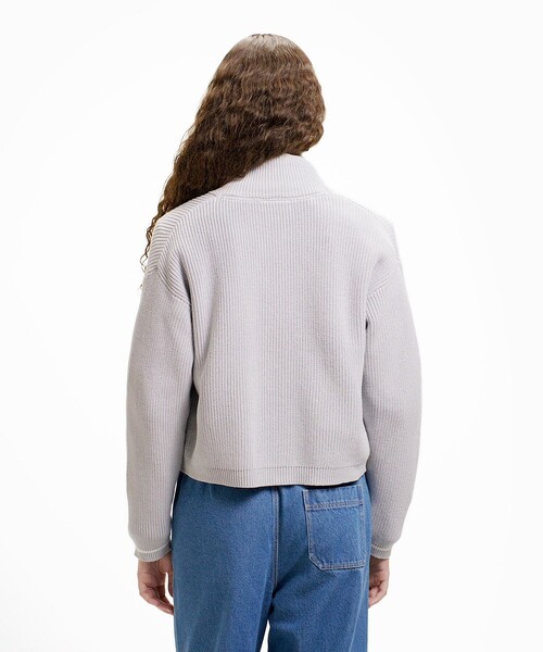 LACOSTE（ラコステ） ブルゾン アウター ジップアップローゲージニット