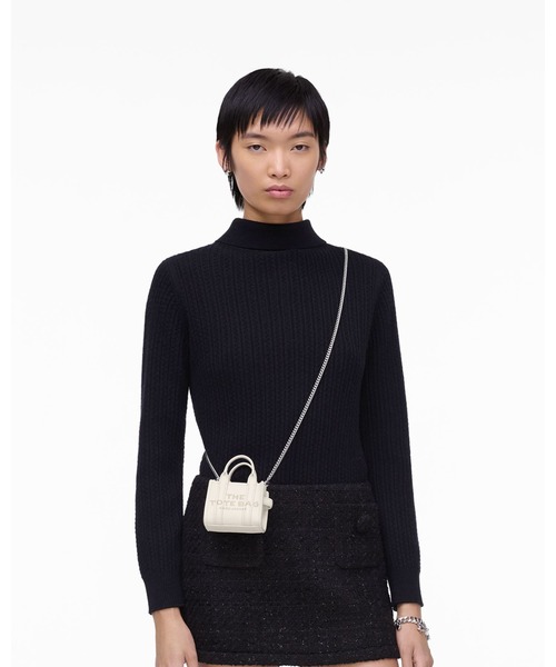 MARC JACOBS ポーチ LEATHER THE ITEMS SLG NANO TOTE CROSSBODY