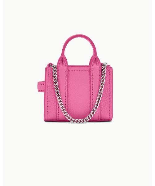 新品★マークジェイコブス ザ レザー ナノ ダッフル クロスボディ ピンク MARC JACOBS（マークジェイコブス）の「THE LEATHER NANO DUFFLE