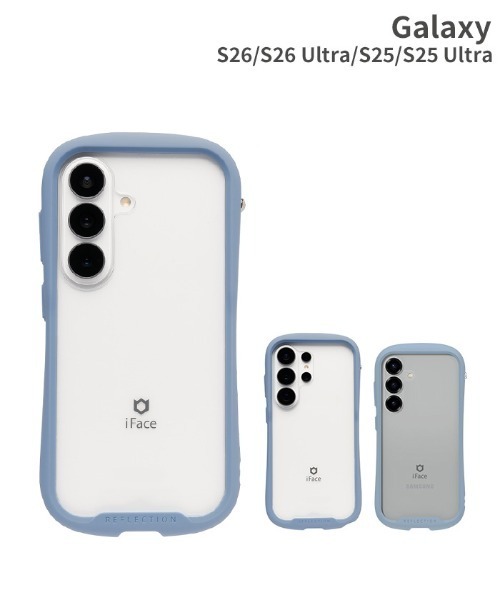 iFace スマホケース Galaxy S25/S25 Ultra 専用 Reflection 強化ガラス