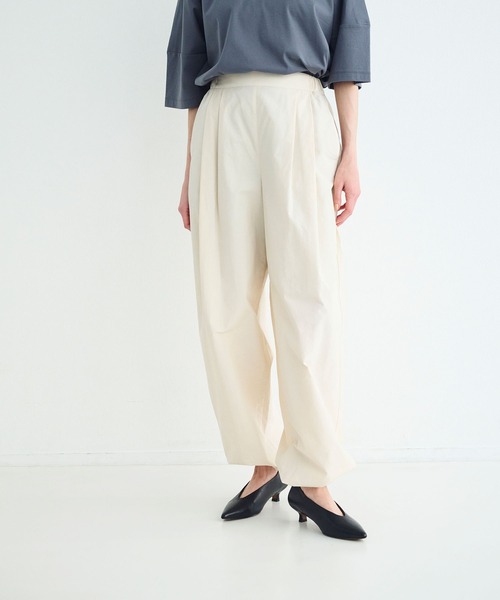 N.O.R.C ワイドパンツ パンツ パラシュートパンツ「NYLON WEATHER