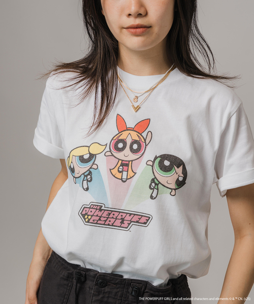 tシャツ GOOD ROCK SPEED (グッドロックスピード) POWER PUFF GIRLS Tシャツ/パワーパフガールズ レディース メンズ B'2nd｜GOOD ROCK SPEED (グッドロックスピード) POWER PUFF