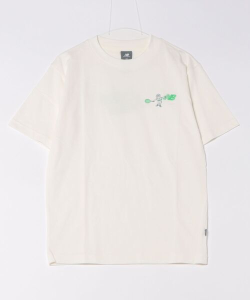 【New Balance】M テニスカートゥーンTシャツ SST 国内発送 New Balance tシャツ ニューバランス M テニスカートゥーンT