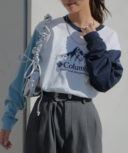Columbia - コロンビア　レディース　　インナーシャツ　購入前にコメント下さい❣️ Columbia（コロンビア） tシャツ アーバンハイクグラフィックロング