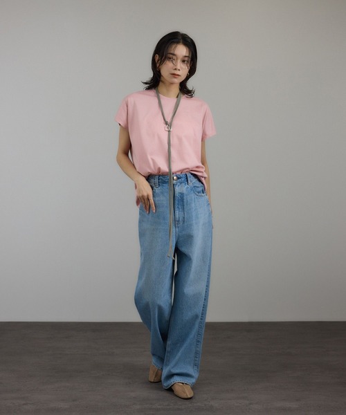 SALON adam et rope'（サロン アダム エ ロペ） uvカット tシャツ