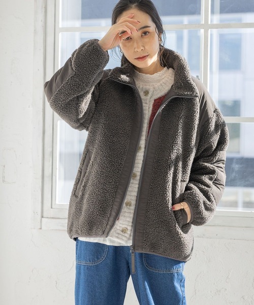 studio CLIP（スタディオクリップ） ブルゾン FREE グレー レディース