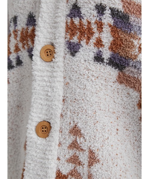 gelato pique 「gelato pique」 ニットカーディガン「PENDLETON