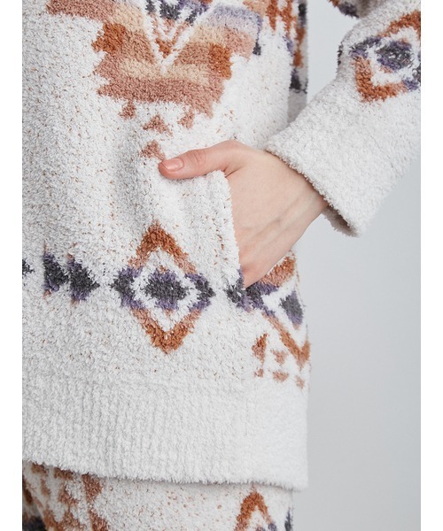 gelato pique 「gelato pique」 ニットカーディガン「PENDLETON