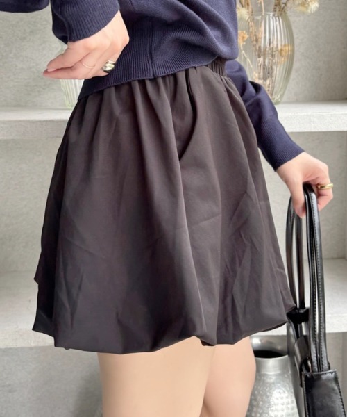 ロージーモンスター　バルーンキュロット TREOVER パンツ 「3色展開」履くだけでガーリースタイルに♪ バルーン