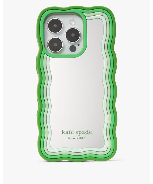 kate spade NEW YORK スマホケース シリコン ミラード