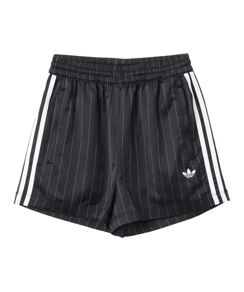 adidas Originals ピンストライプ サテン ショートパンツ 送関込 adidas パンツ PIN-STRIPE SATIN SHORTS / アディダス ピン