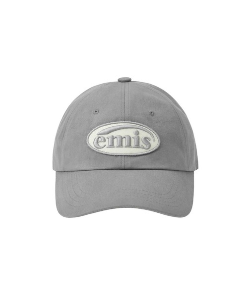 EMIS★韓国大人気 TONE ON TONE WAPPEN BALL CAP EMIS Tone on Tone Wappen Ball Cap Brown: Stylish & Versatile