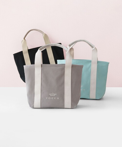 TOCCA（トッカ） トートバッグ LUMINA STRADA CANVAS TOTE キャンバス