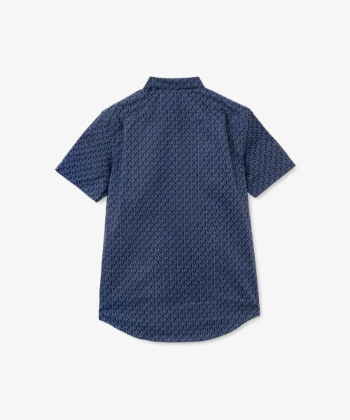 【新品】Sサイズ マイケルコース 半袖 Tシャツ ポロシャツ MK ネイビー 紺 MICHAEL KORS（マイケルコース） シャツ MKシグネチャー シャツ メンズ