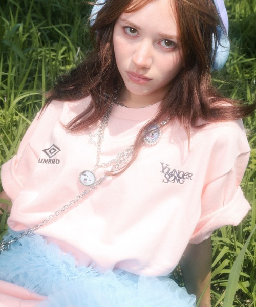 Younger Song セットアップ　スウェット　ピンク Younger Song セットアップ スウェット ピンク