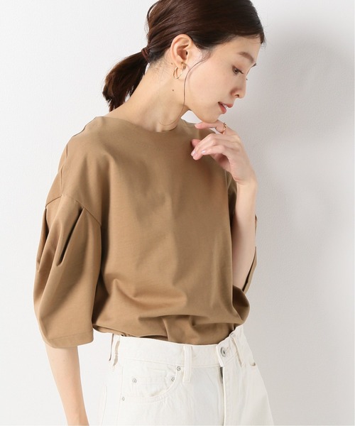 「Spick & Span」 半袖カットソー FREE ベージュ レディース