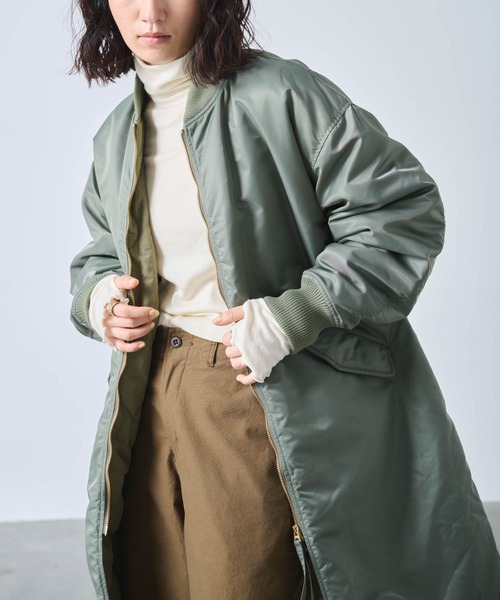 kha:ki（カーキ） ミリタリージャケット モッズコート 「KHA:KI