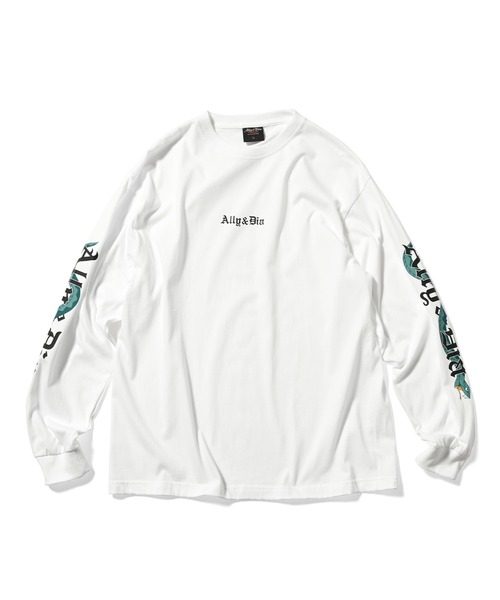 Ally&Dia（アリーアンドダイア） tシャツ - 長袖Tシャツ「SNAKE L/S