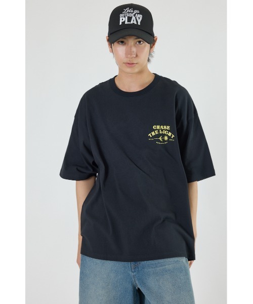 RODEO CROWNS WIDE BOWL tシャツ サークルフラワーTシャツ