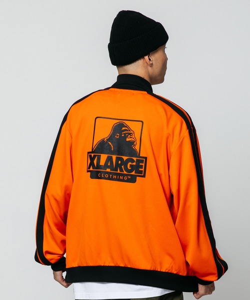 XLARGE オレンジ ジャージジャケット XL 楽天市場】XLARGE エクストララージ アウター PANELED NYLON