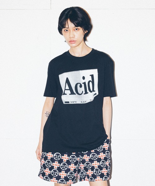 tシャツ 「IDEA/アイデア」 ACID XEROX T-Shirt メンズ