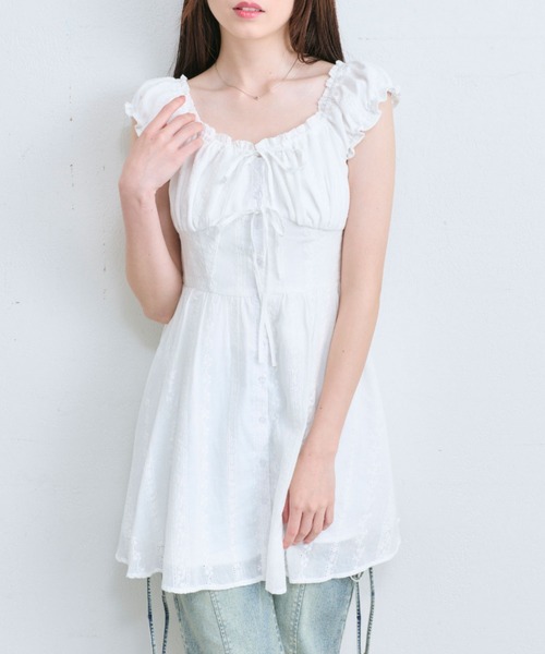 OLIVE des OLIVE（オリーブデオリーブ） ワンピース リボンミニ