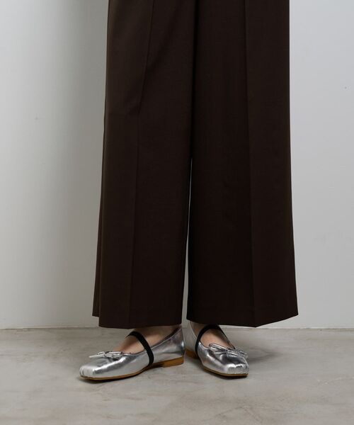 LANVIN en Bleu パンツ ドライポリエステルイージーパンツ レディース