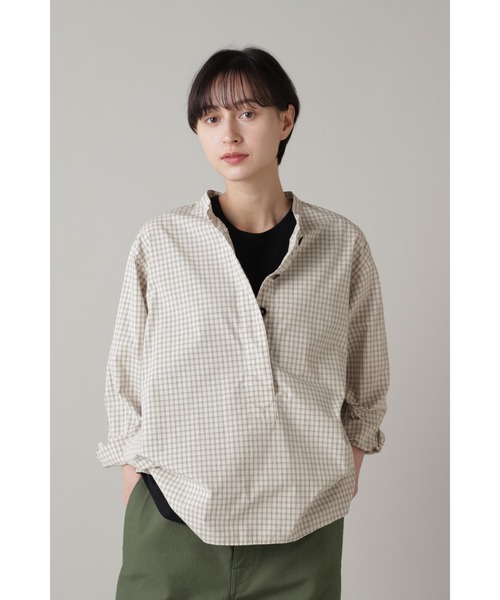 「MHL.」 長袖ブラウス 2 ベージュ レディース