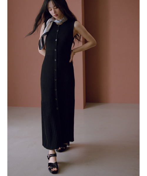 FRAY I.D黒ニットワンピース FRAY I.D - フレイアイディー FRAY ID ニット ワンピース