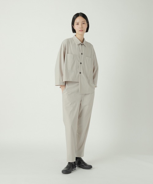 ZUCCa（ズッカ） ブラウス シャツ ストレッチナイロントリコット