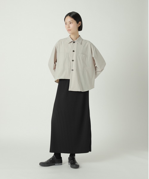 ZUCCa（ズッカ） ブラウス シャツ ストレッチナイロントリコット