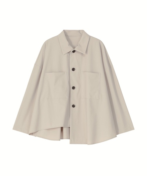 トップス xszaac ZUCCa（ズッカ） ブラウス シャツ ストレッチナイロントリコット