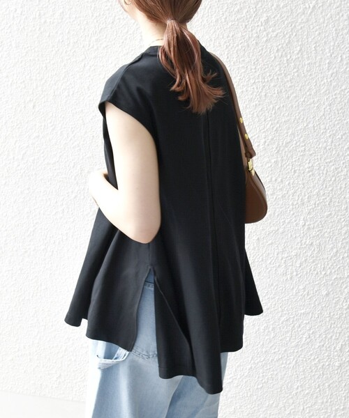 「SHIPS any」 ノースリーブトップス ONE SIZE ブラック レディース_画像8