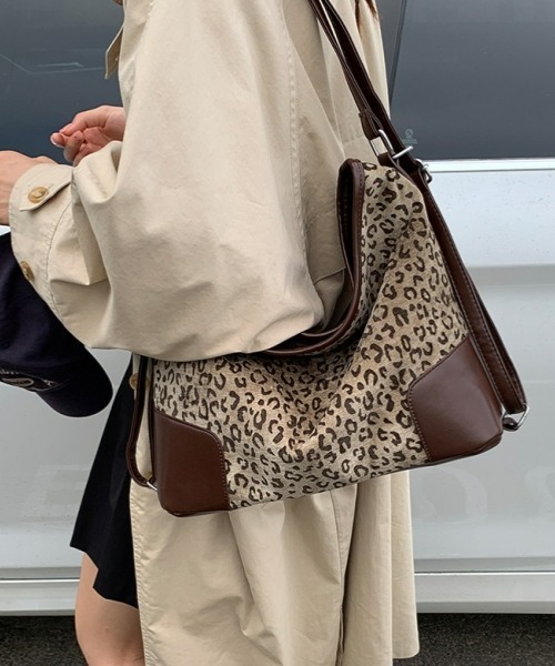 gossip!ロサンゼルス ショルダーバッグ バッグ Y2Kレオパード柄2WAY 