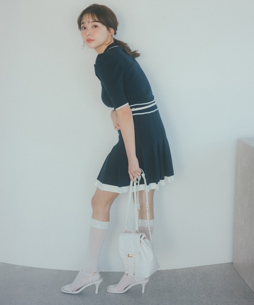 SNIDEL（スナイデル） セットアップ FREE ネイビー レディース