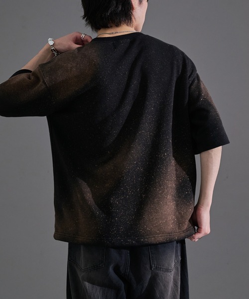 「epnok」 半袖Tシャツ SMALL ブラック メンズ_画像2