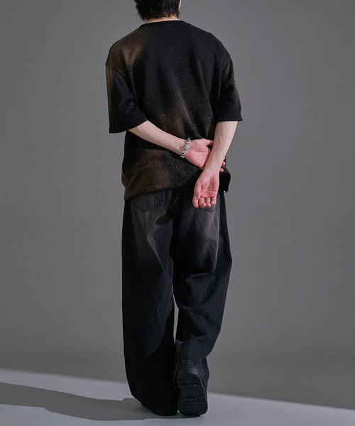 「epnok」 半袖Tシャツ SMALL ブラック メンズ_画像9