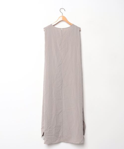 by LEGNA」 ノースリーブワンピース FREE グレイッシュベージュ