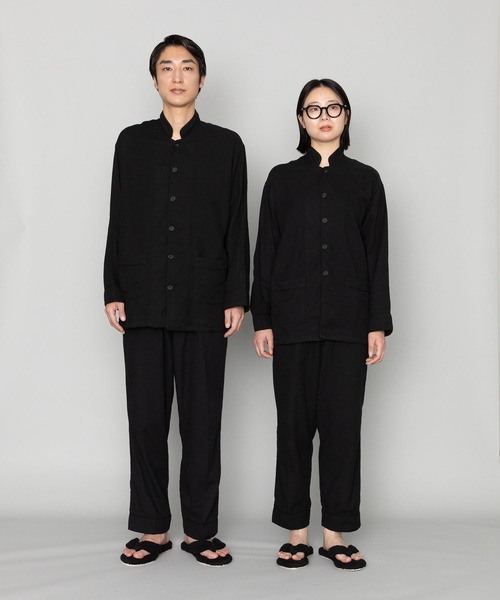 kuros'（クロス） パジャマ ルームウェア 「kuros'別注」御黒染司 京都