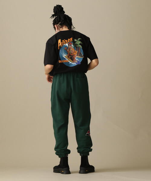 「AVIREX」 半袖Tシャツ M ブラック メンズ_画像3