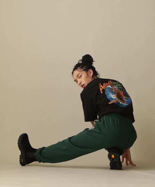 「AVIREX」 半袖Tシャツ M ブラック メンズ_画像5