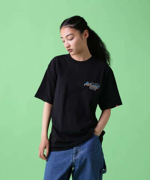 「AVIREX」 半袖Tシャツ M ブラック メンズ_画像7