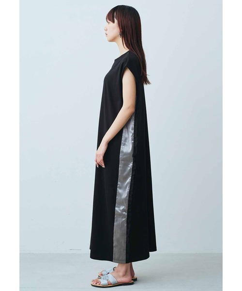 「MEDE19F」 半袖ワンピース - ブラック レディース_画像3